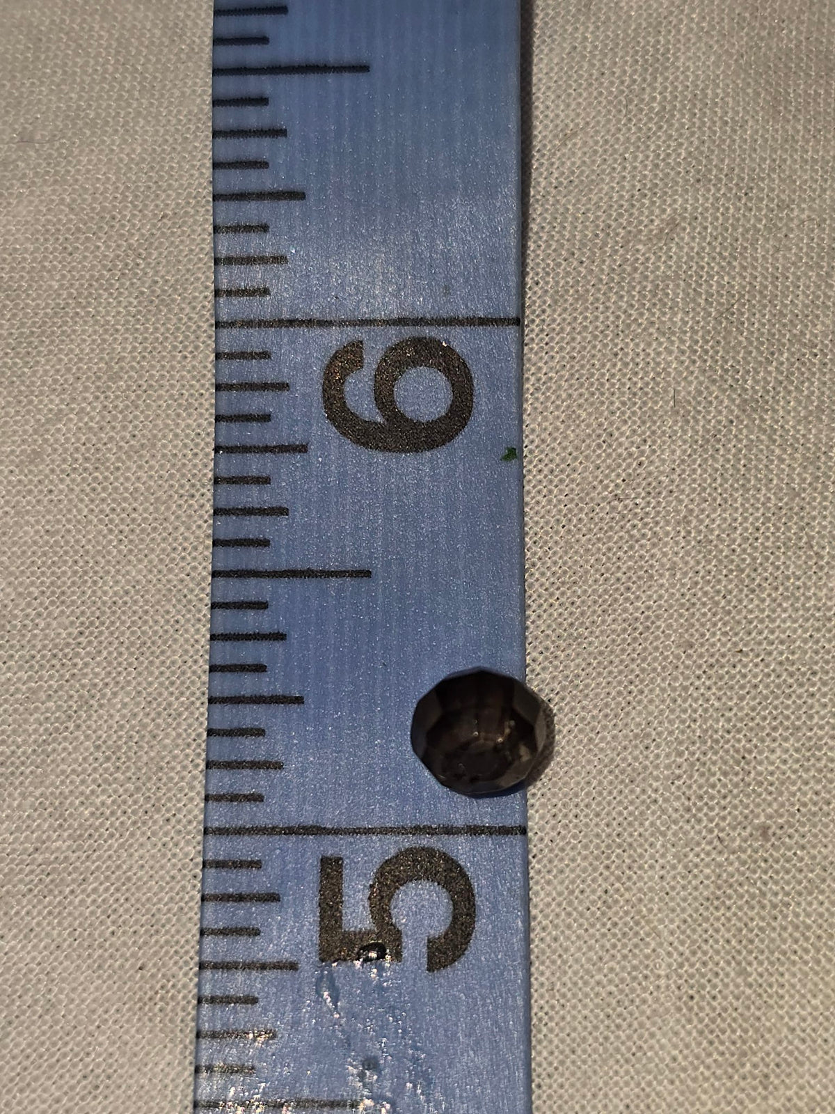 Smoky quartz single bead size